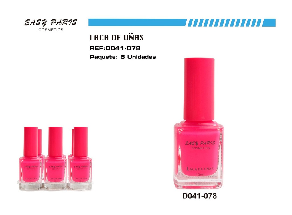 Esmalte de uñas Easy Paris 6/u