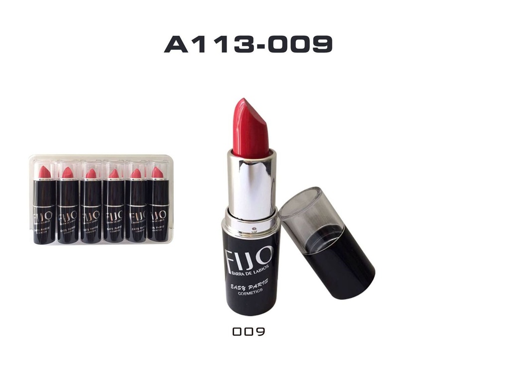 Barra de labios fijo 6/u 432/u para maquillaje de larga duración