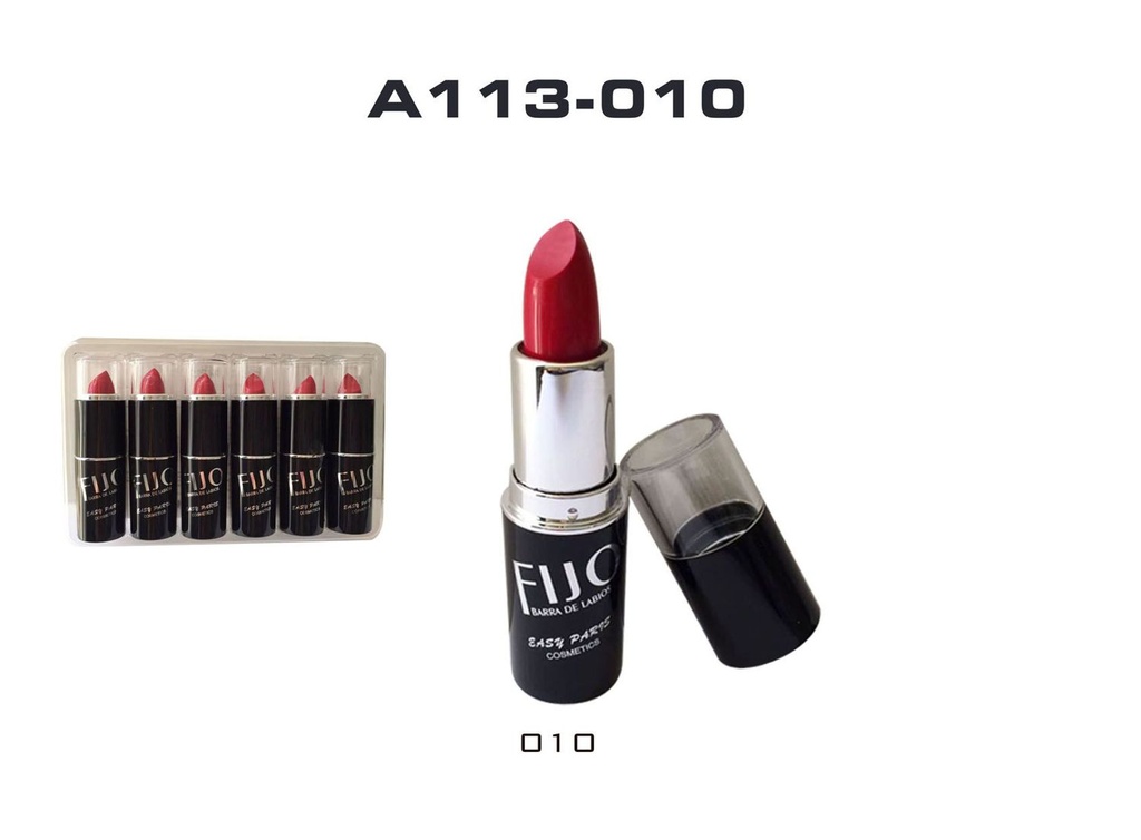 Barra de labios fijo 6/u 432/u para maquillaje duradero