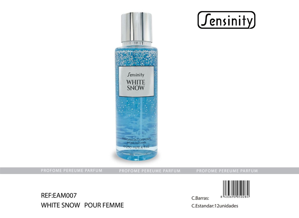 Body spray White Snow 250 ml - Fragancia femenina