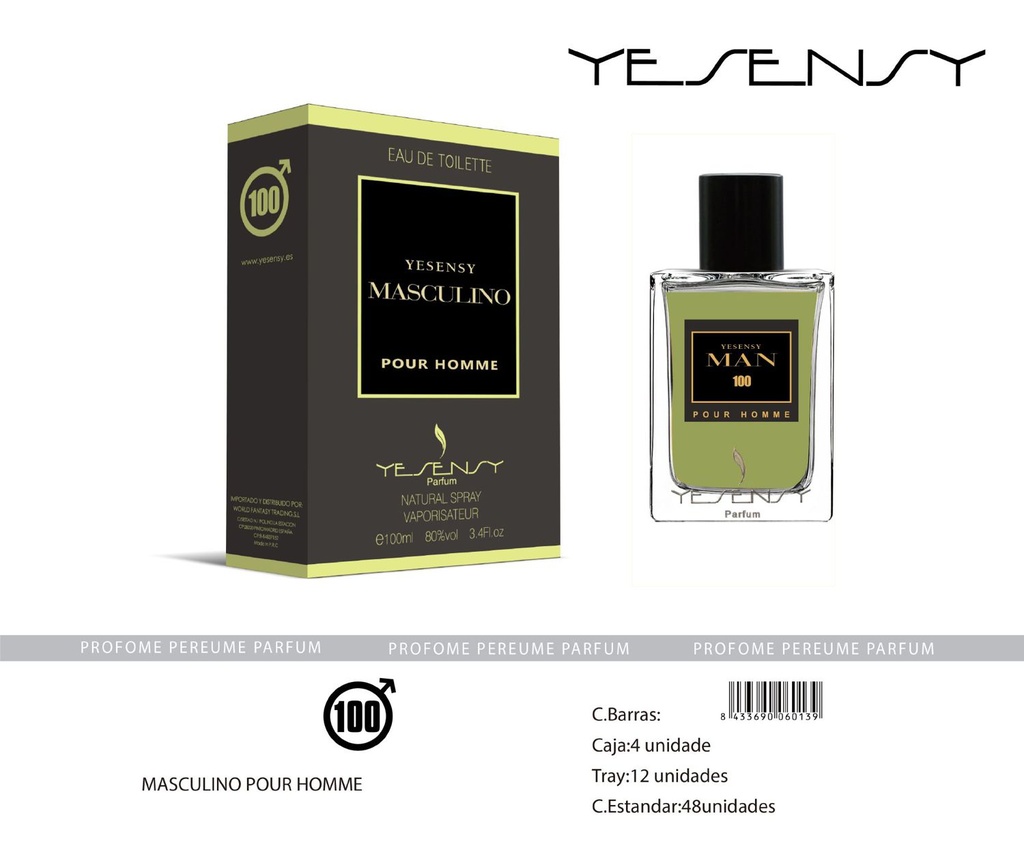 Perfume "Man" para hombre - Fragancia masculina