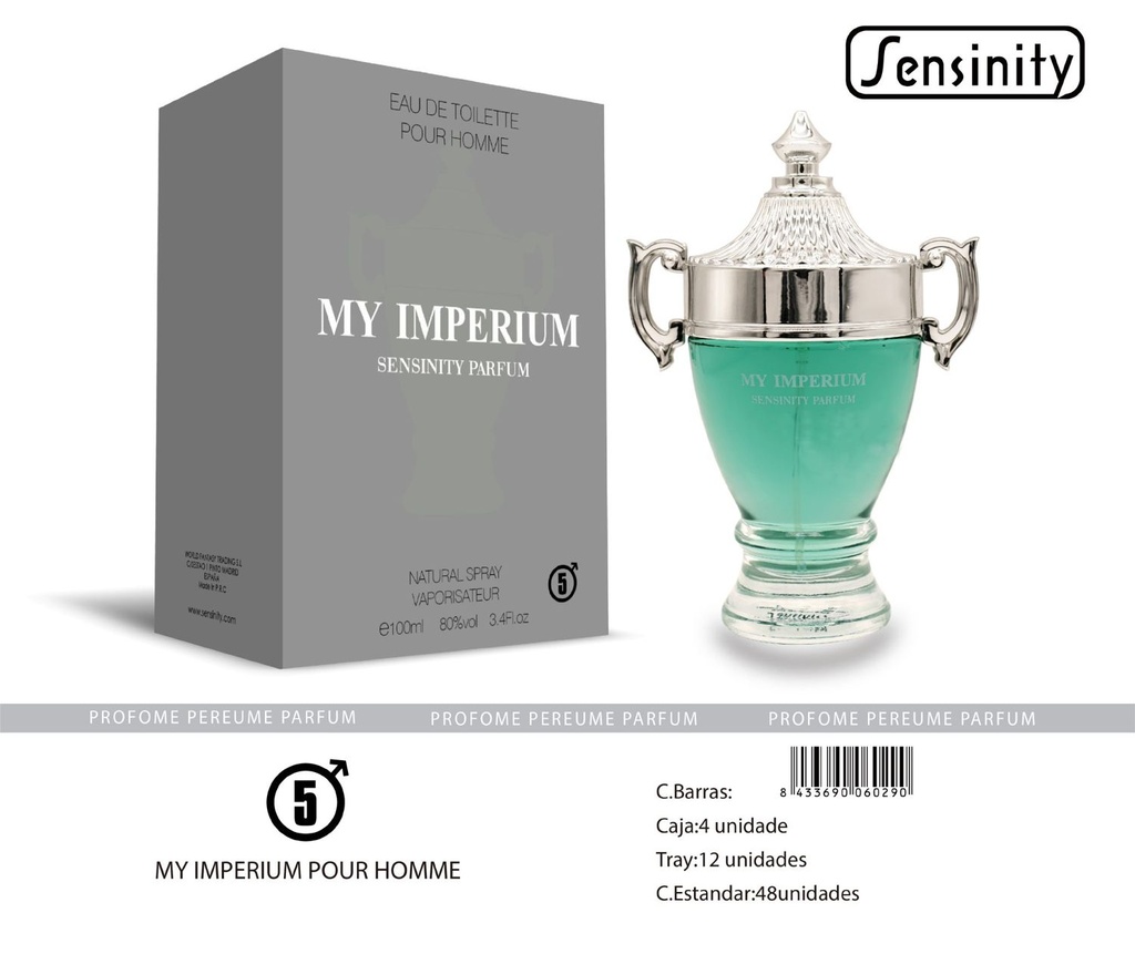 Perfume Sensitivity Pour Homme - Fragancia masculina