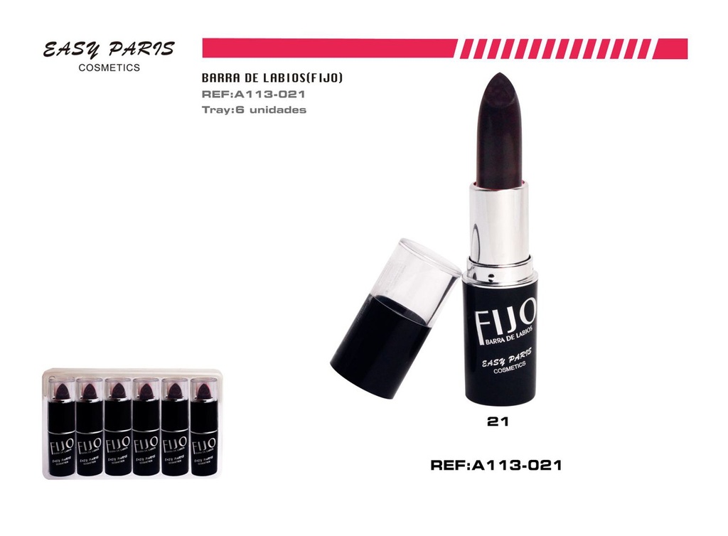 Lápiz de labios oscuro 6/U - Cosmética y maquillaje