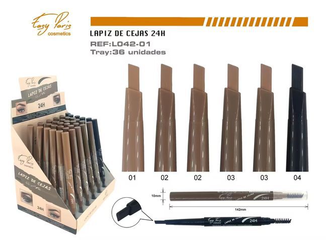 Lápiz de cejas automático 24H 36/U - Producto de belleza