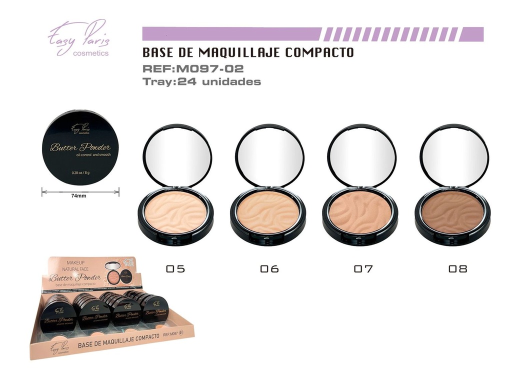 Base de maquillaje mejorada 24U - Cosméticos