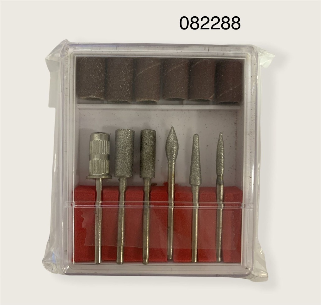 Pack de brocas para manicura - Accesorios para uñas