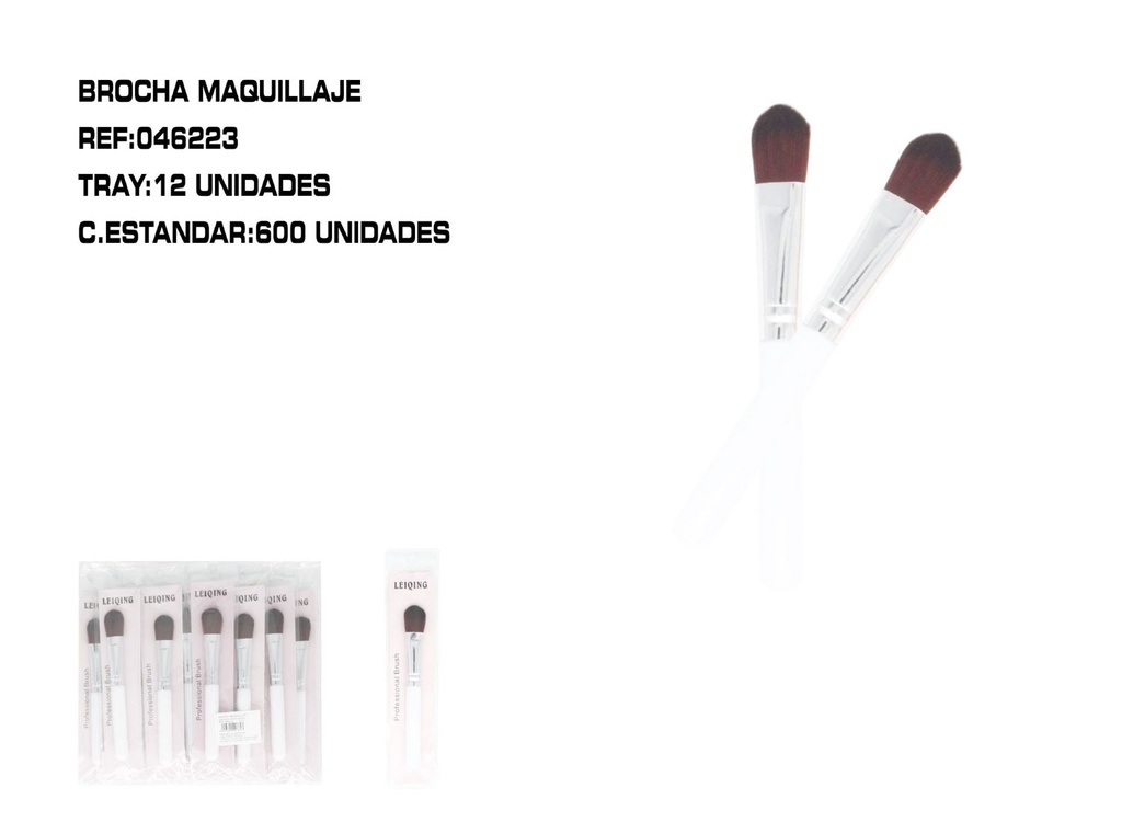 Brochas de maquillar 12 unidades para cosméticos