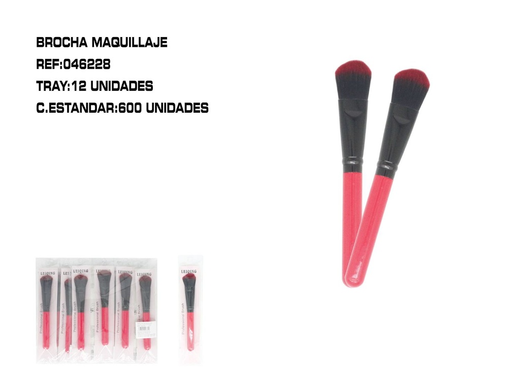 Brocha para maquillar 12 unidades, herramientas de maquillaje