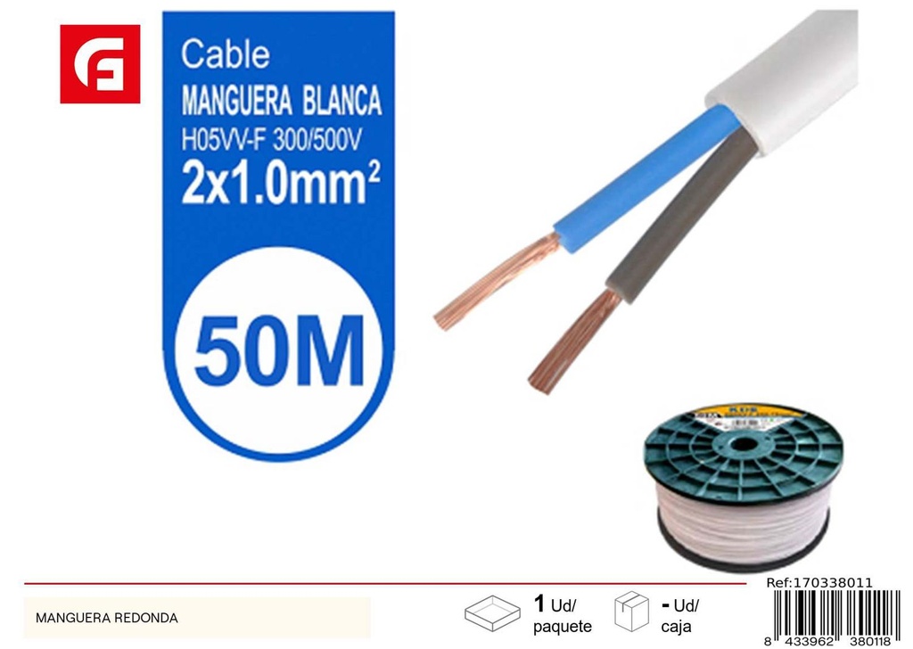 Manguera redonda de cable