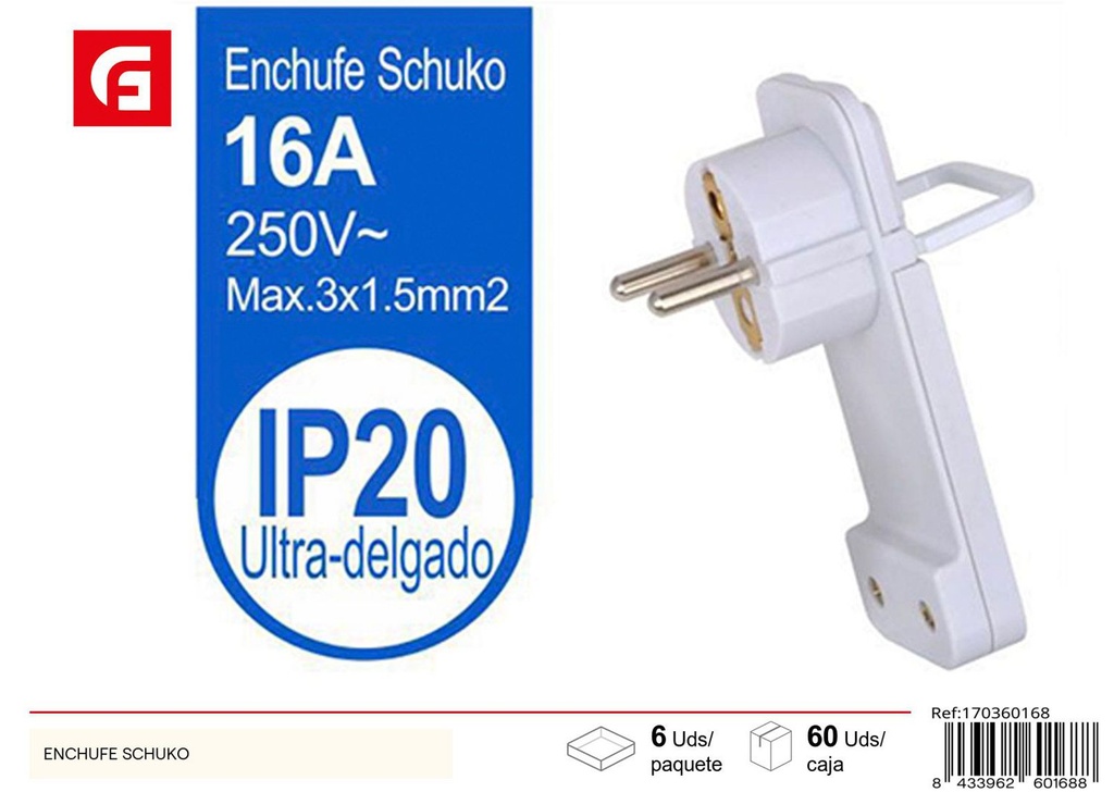 Enchufe Schuko