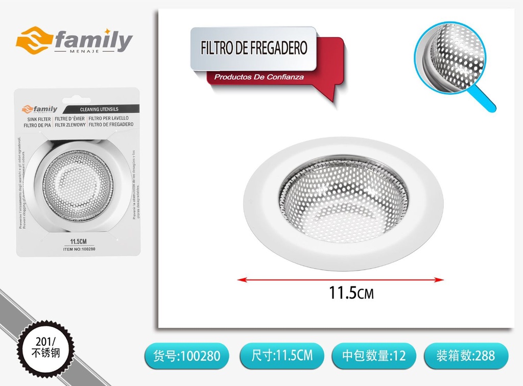 Filtro de fregadero - Accesorios de cocina