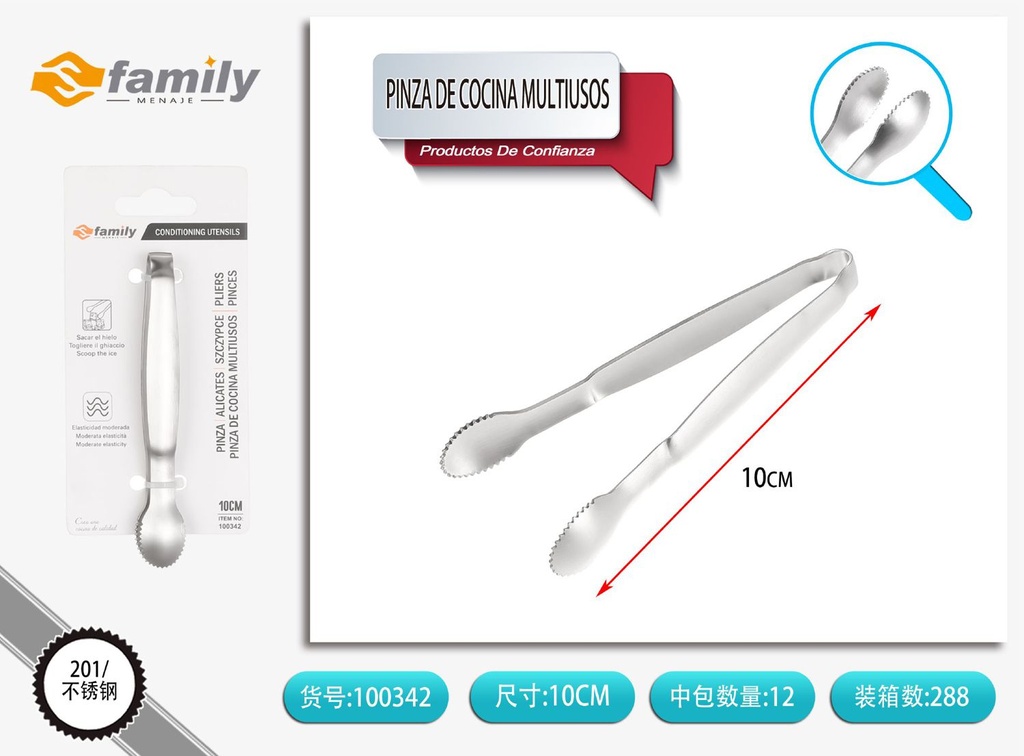 Pinza de cocina multiusos - Accesorios de cocina y utensilios