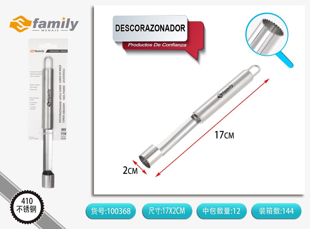 Descocorazonador THN-8 - Utensilios de cocina