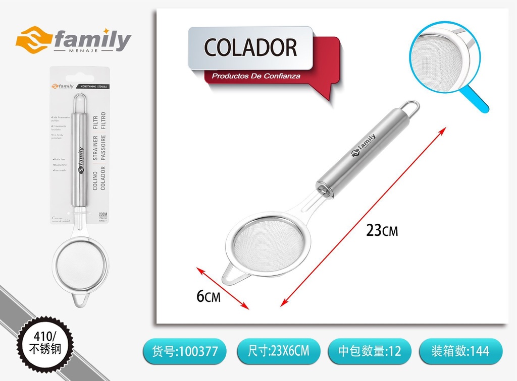 Colador pequeño THN-47 - Utensilios de cocina