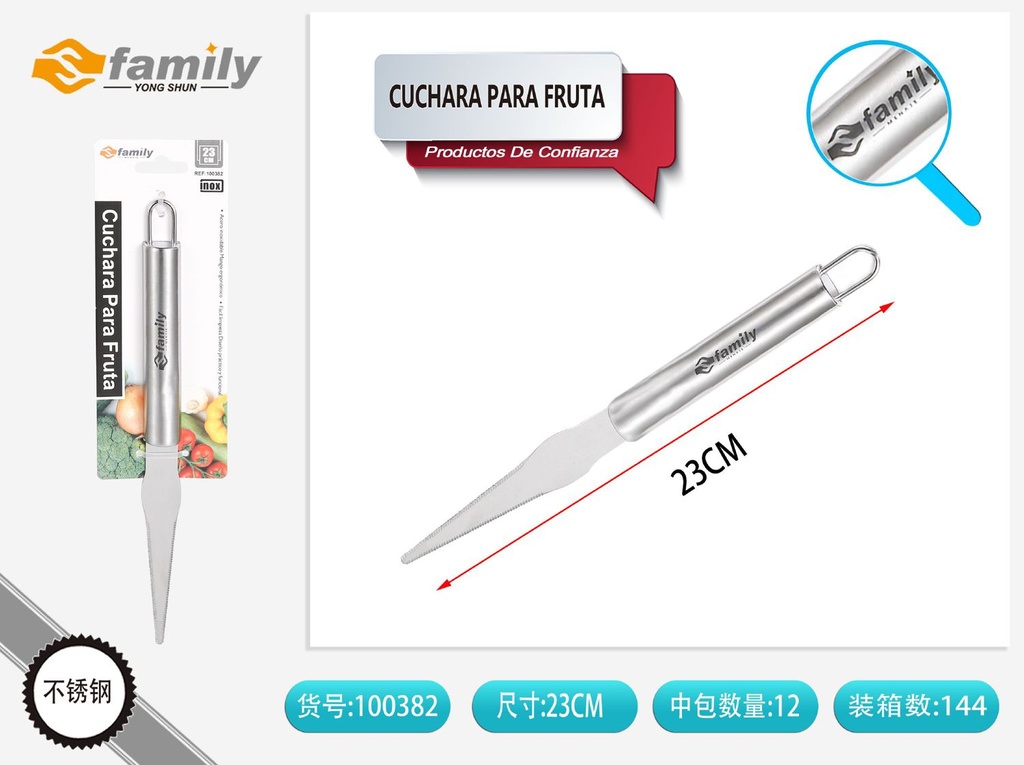 Cuchillo para fruta THN-58 acero inoxidable cocina