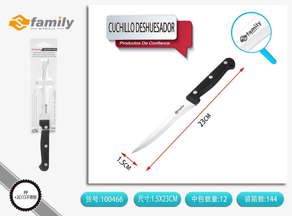 Cuchillo deshuesador - Herramientas de cocina
