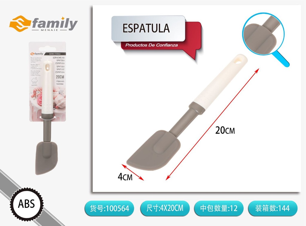 Espátula ZN2200 para pasteles - Utensilios de repostería