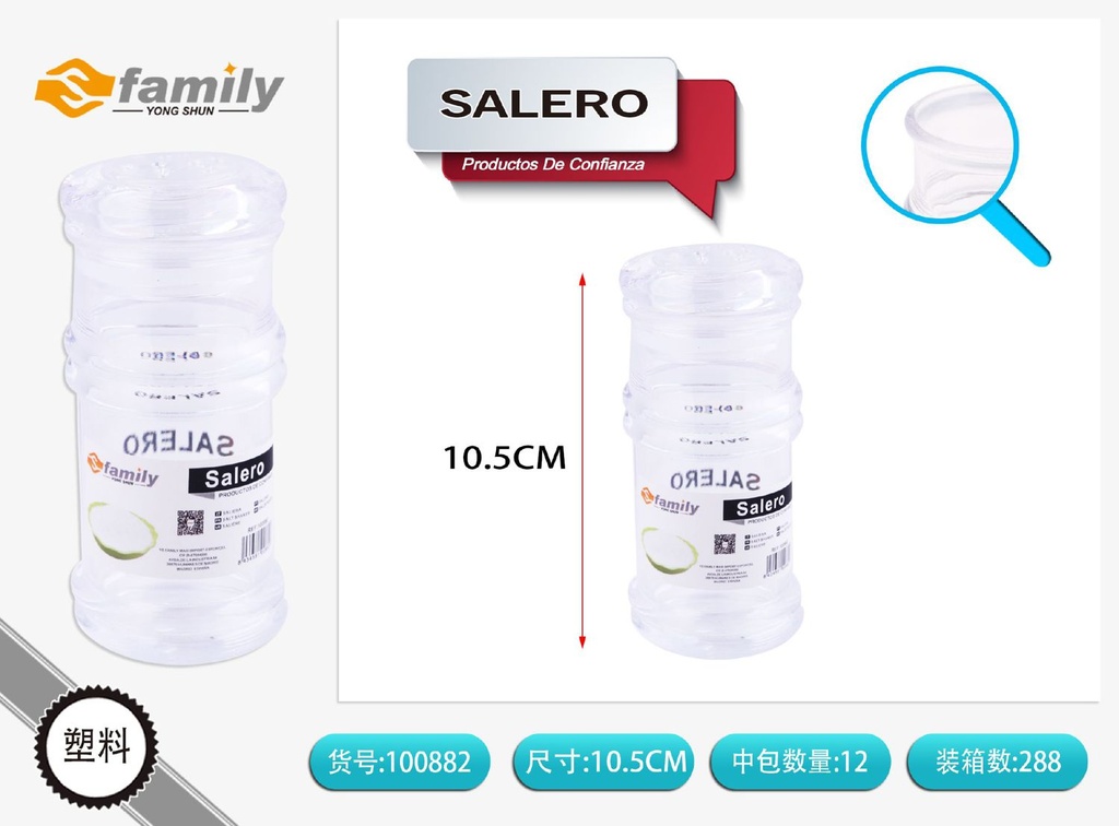 Salero - Contenedores de especias y condimentos