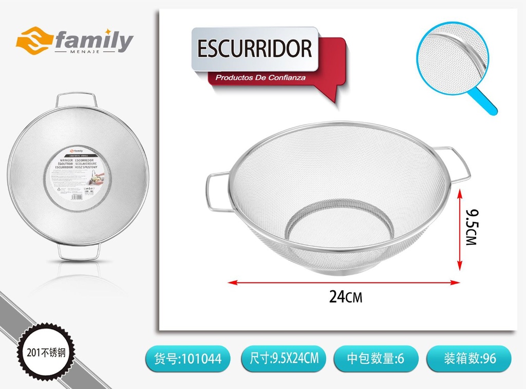 Escurridor 24cm para cocina