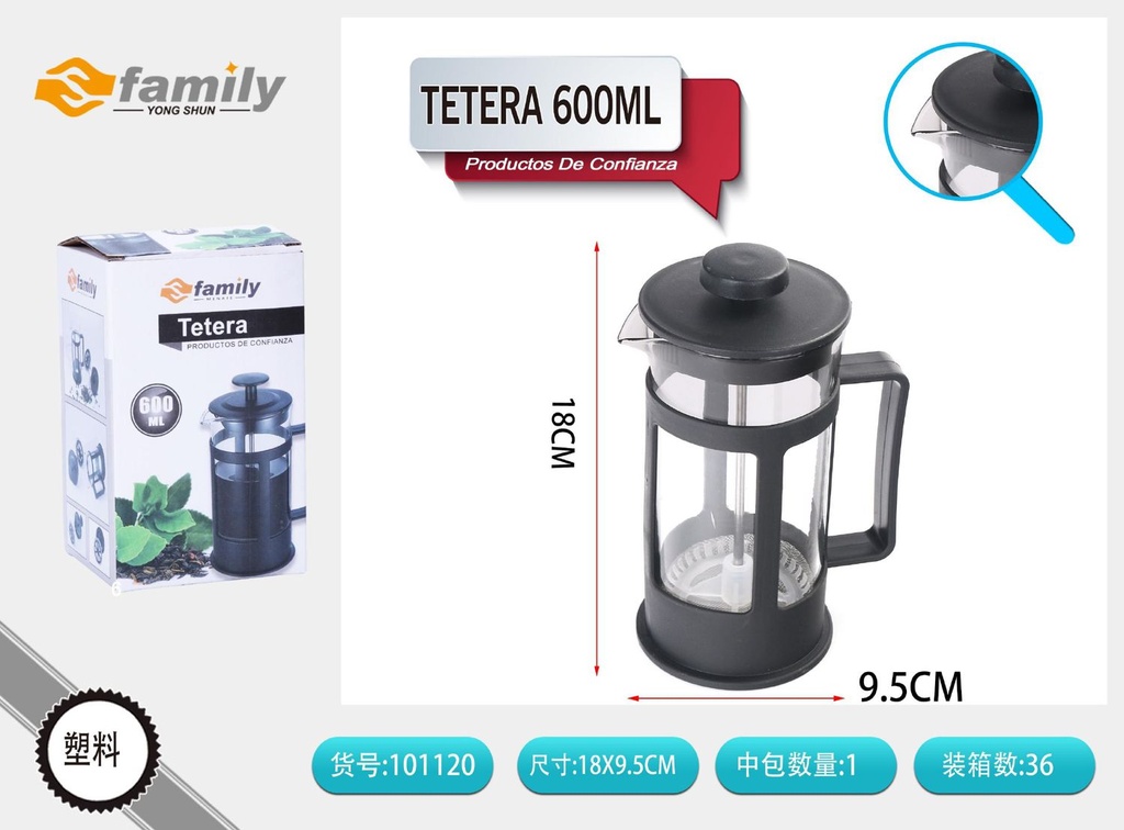 Tetera 600ml