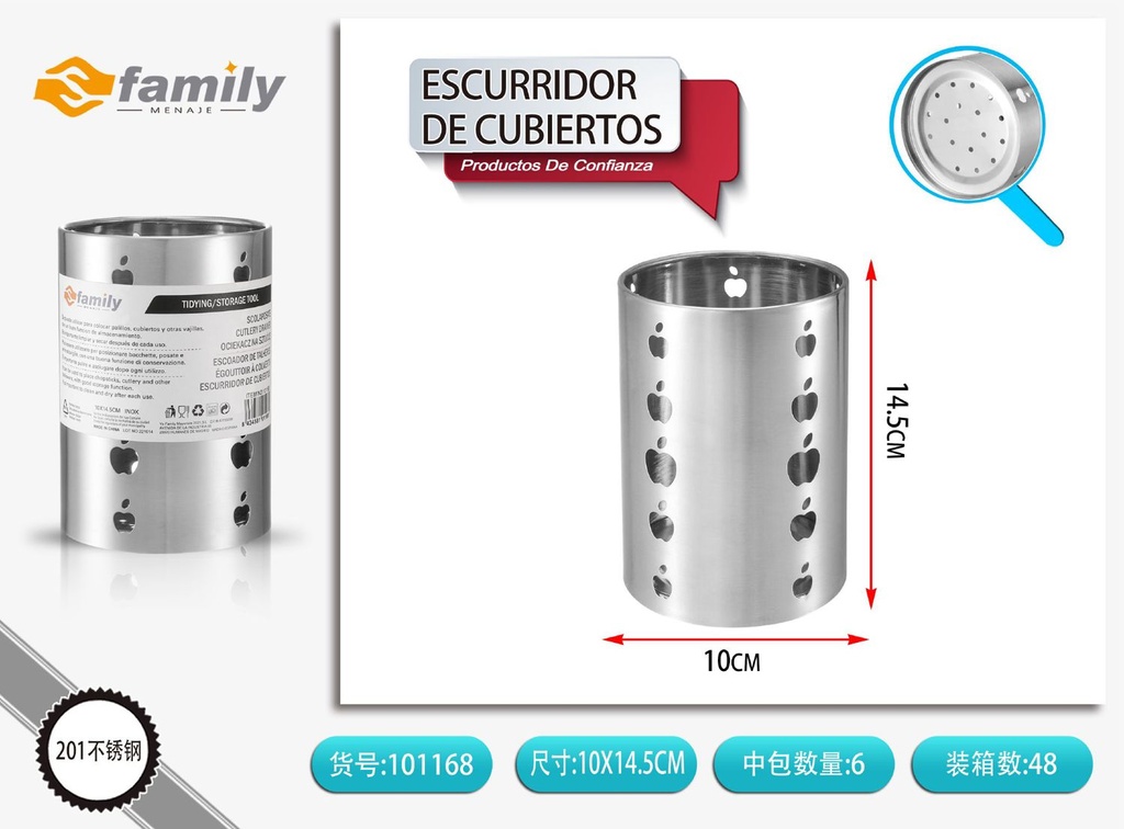 Escurridor para cubiertos 10*14cm - Utensilios de cocina