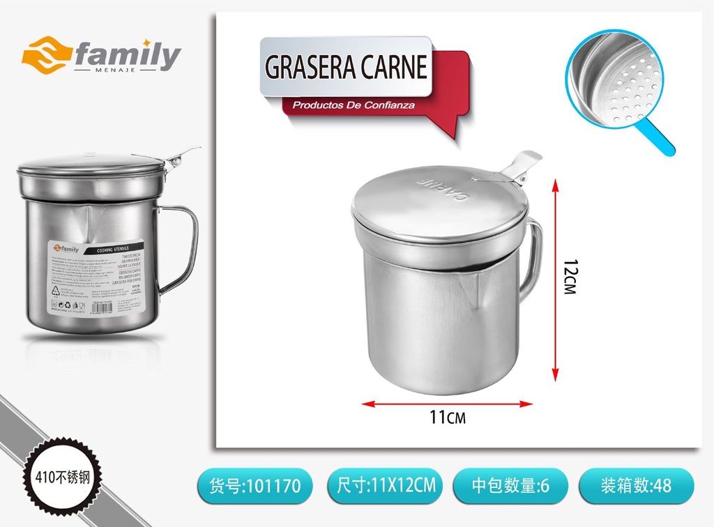 Grasera de carne 12*11 cm - Utensilios de cocina