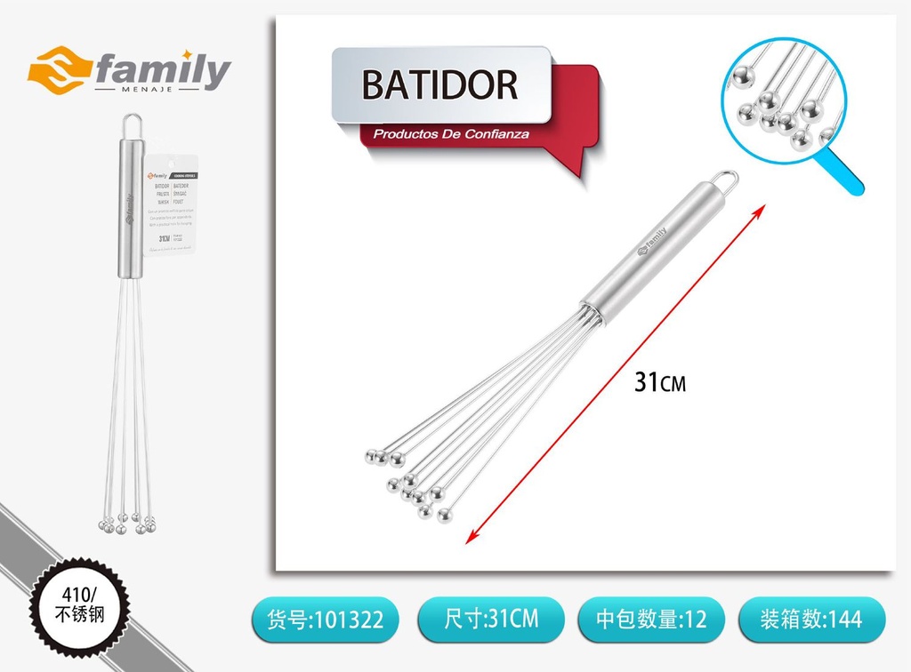 Batidora de 31CM - Utensilios de cocina
