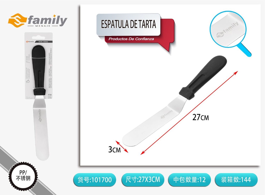 Espátula de tarta 27cm