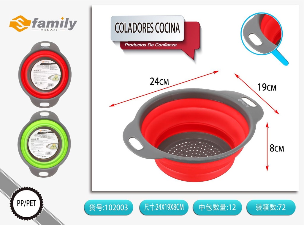 Coladores de cocina 24.5*20CM - Utensilios de cocina
