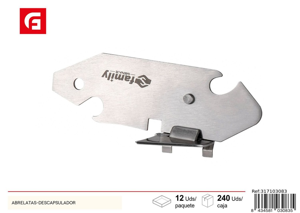 Abridor multiusos - Utensilios de cocina