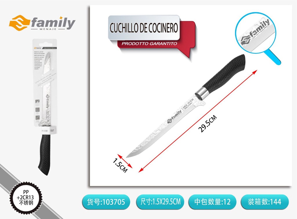 Cuchillo deshuesador 29.7 cm - Cuchillos de cocina