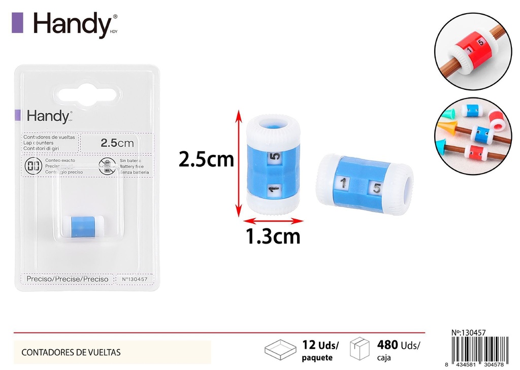 Contadores de vueltas - Accesorios de tejido