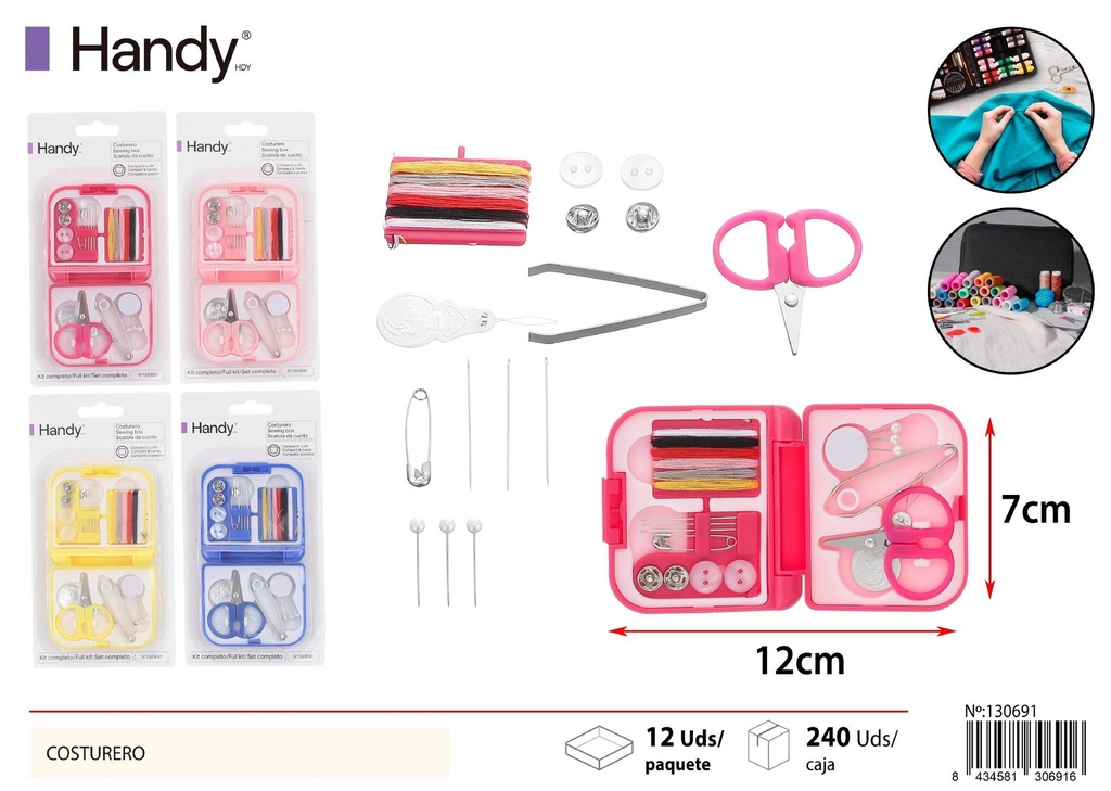 Costurero de viaje - Kit de costura