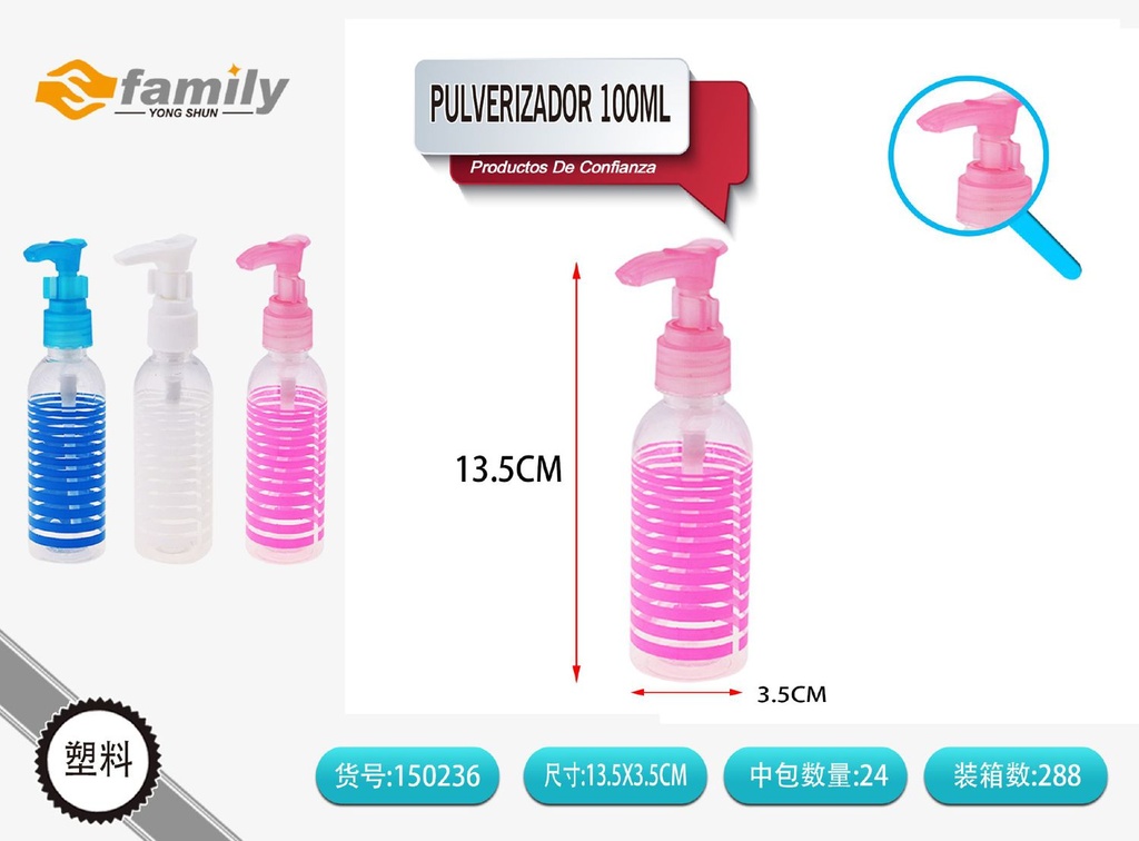 Pulverizador 75ml con estampado cocina