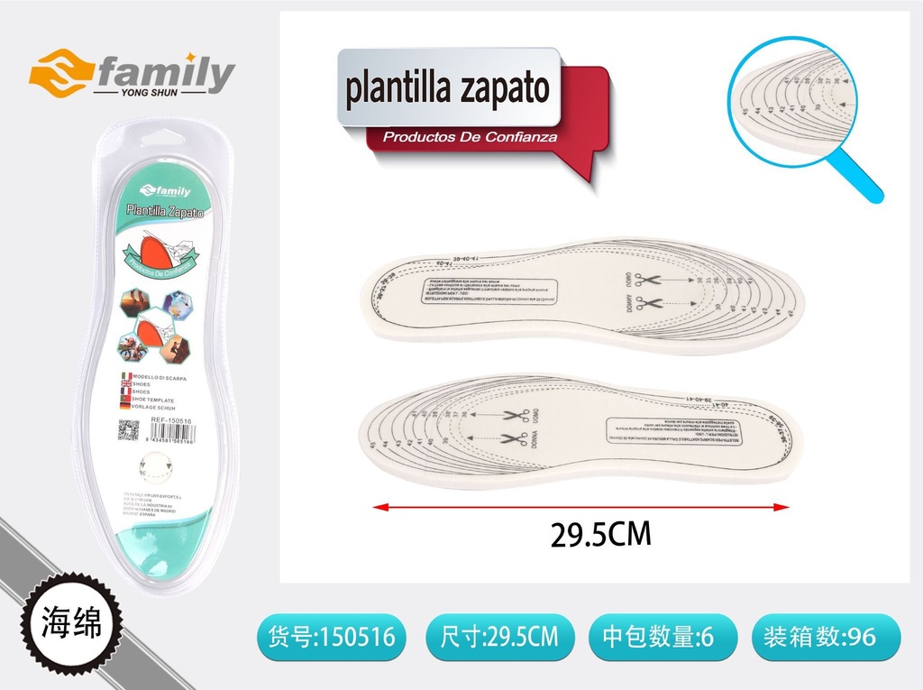 Plantilla para zapatos - Plantillas de confort