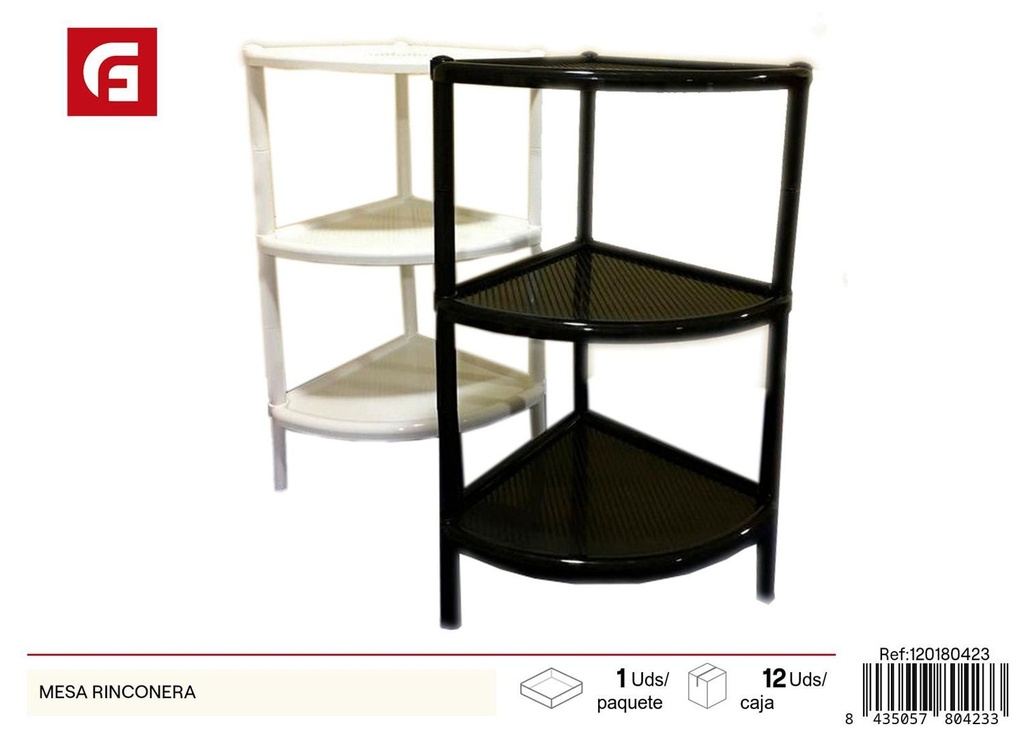 Mesa triangular de plástico - Muebles para el hogar
