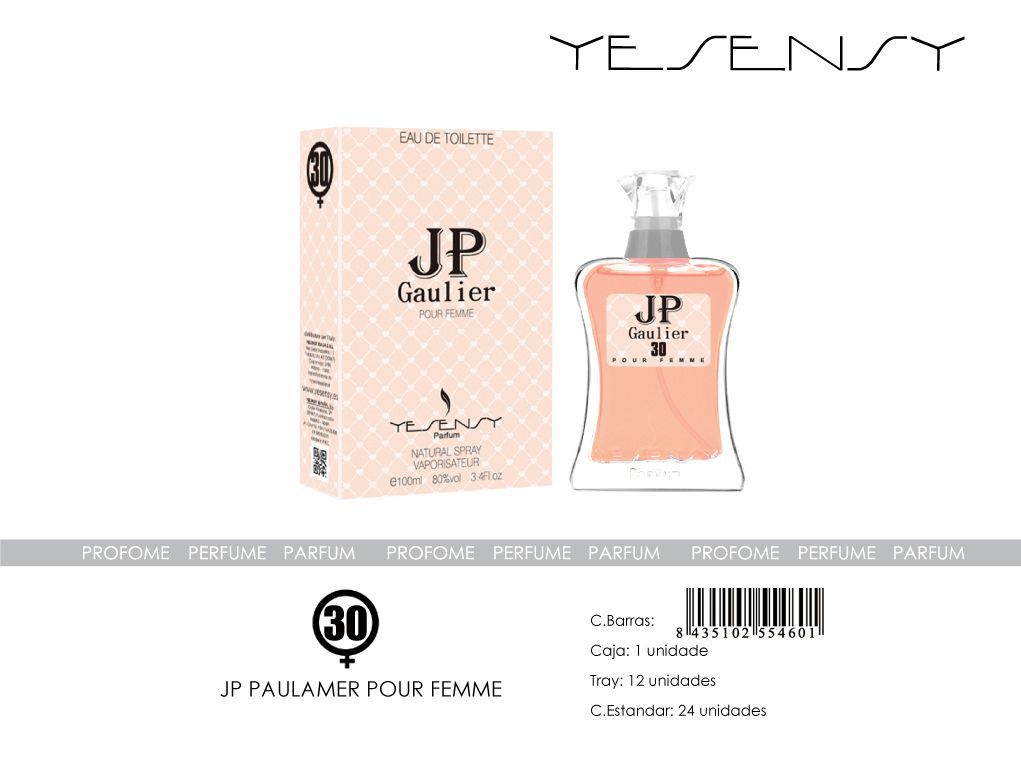 Perfume JP Gaulier Pour Femme