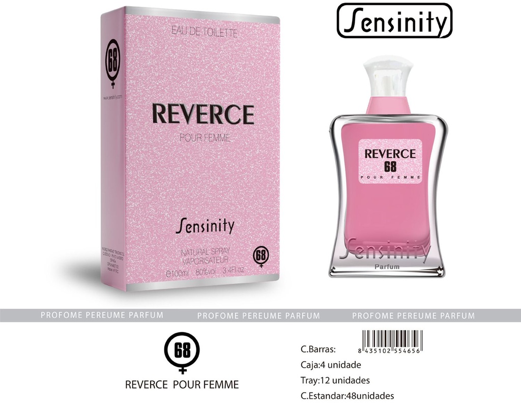 Perfume para mujer Reverce Pour Femme