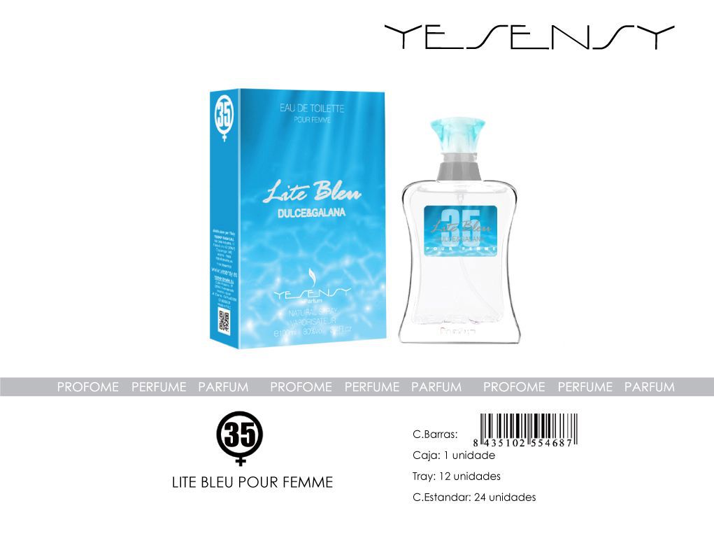 Perfume "Lite Girl" para mujer - Fragancia femenina
