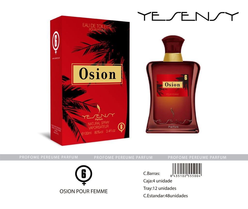 Perfume Osion Pour Femme