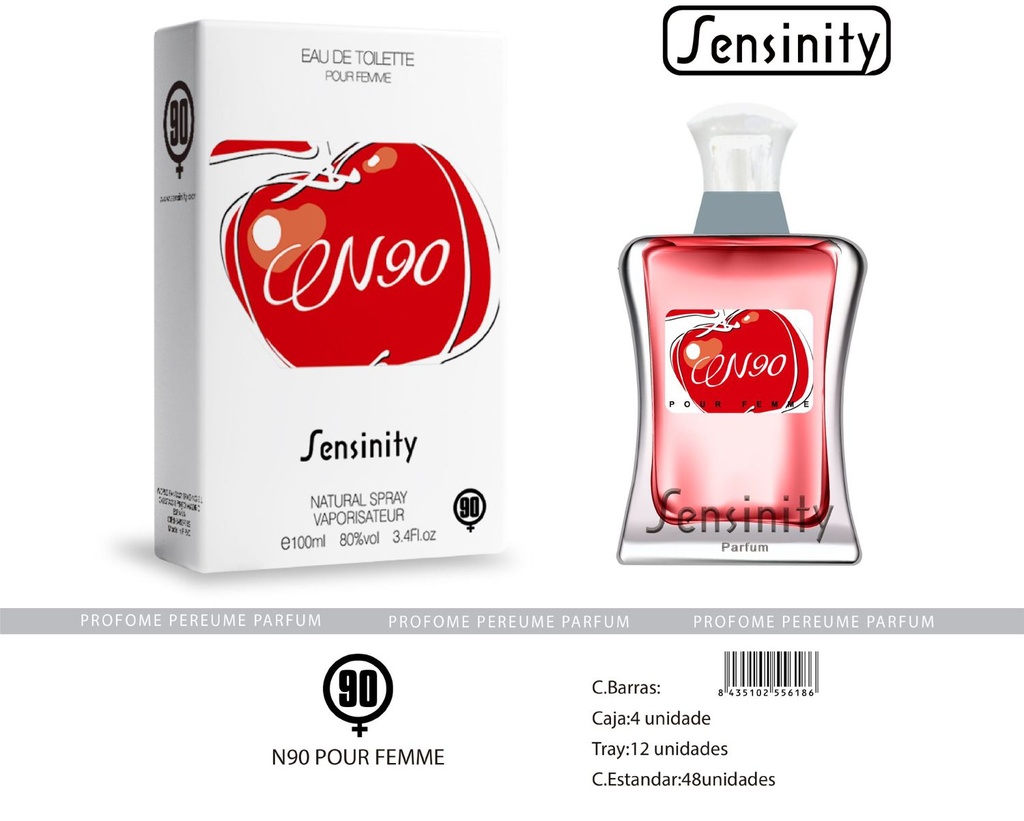 Perfume femenino N90 Pour Femme