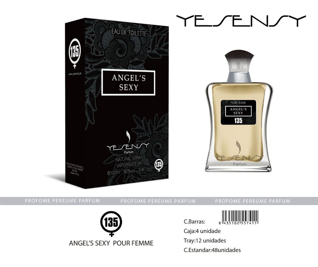 Perfume Sexy Pour Femme Angel