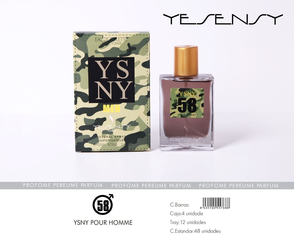 Perfume Yesensy Men Pour Homme