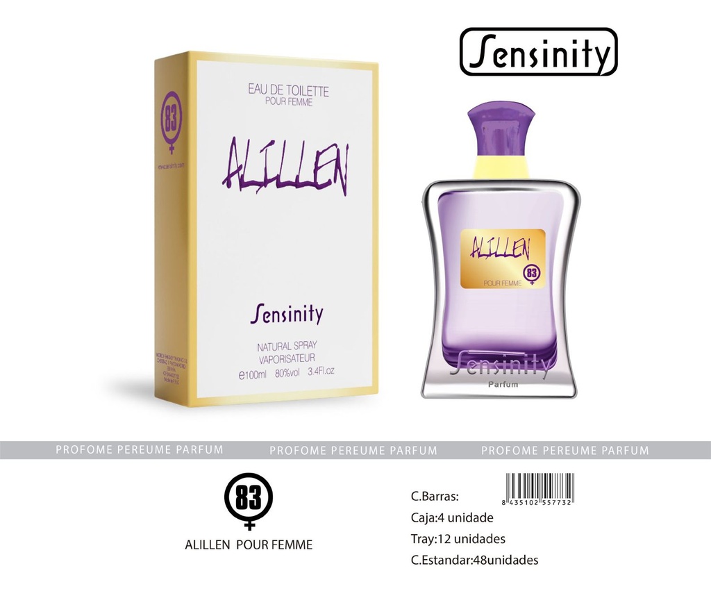 Perfume mujer Alillen Pour Femme fragancia