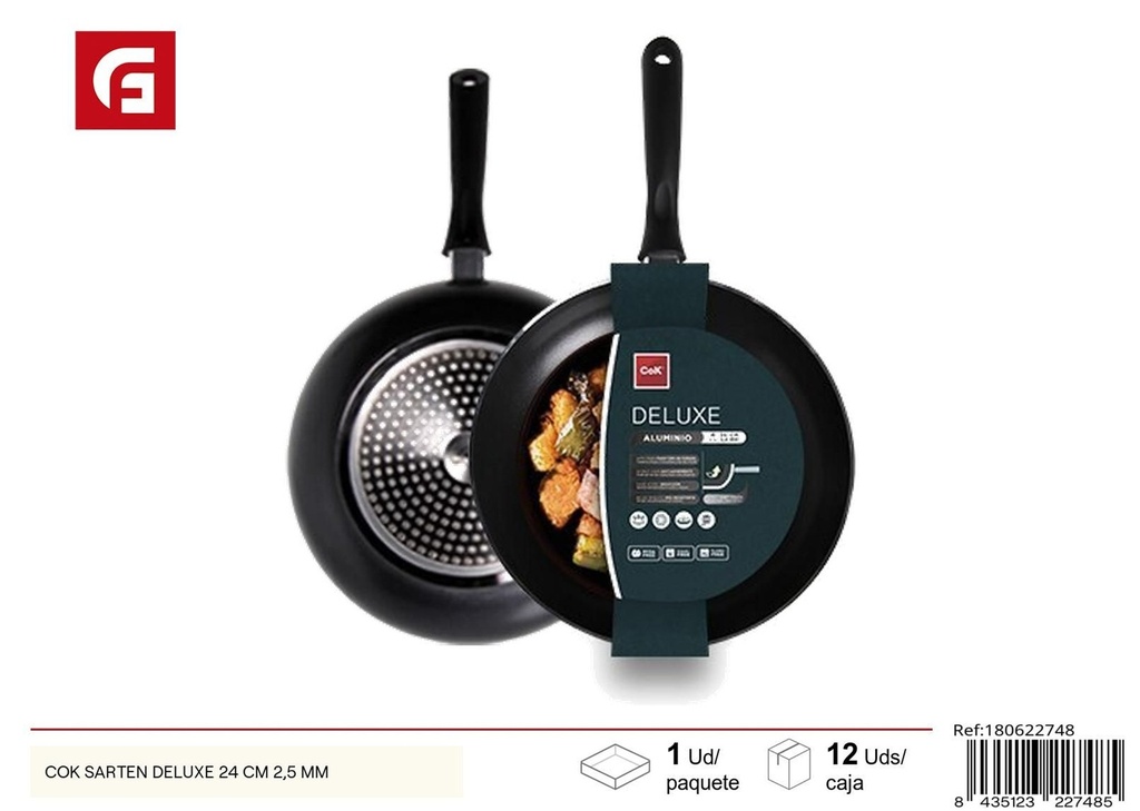Sartén deluxe de 24 cm - Utensilios de cocina para chefs