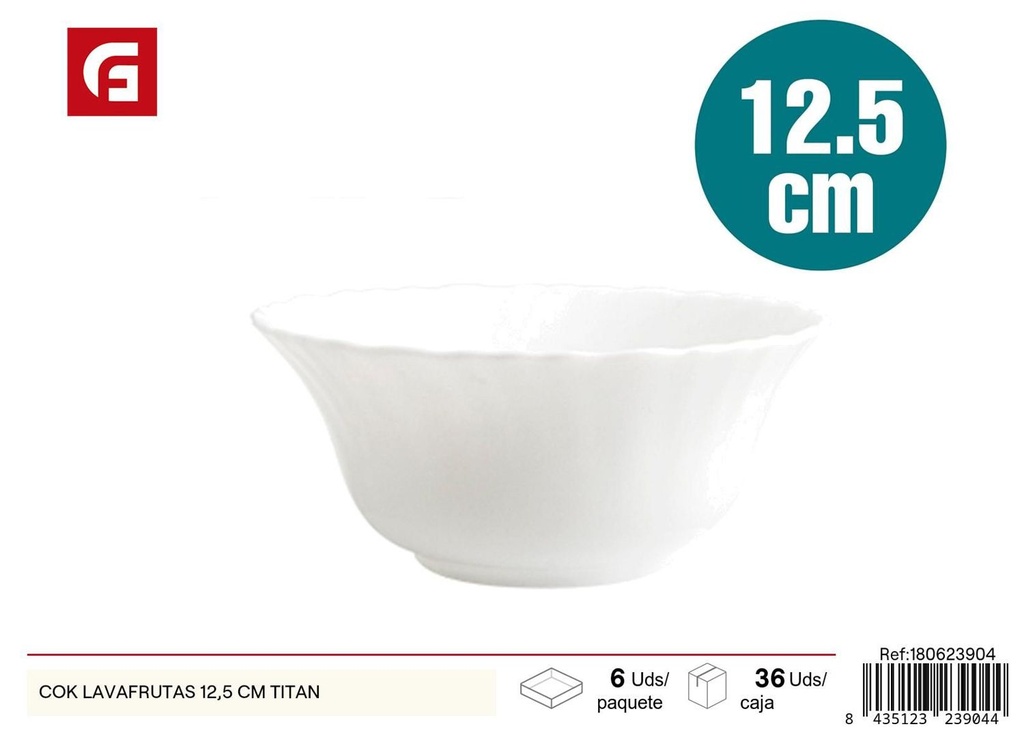 Cuenco de cerámica 12.5 cm Titan para cocina y servir ensaladas