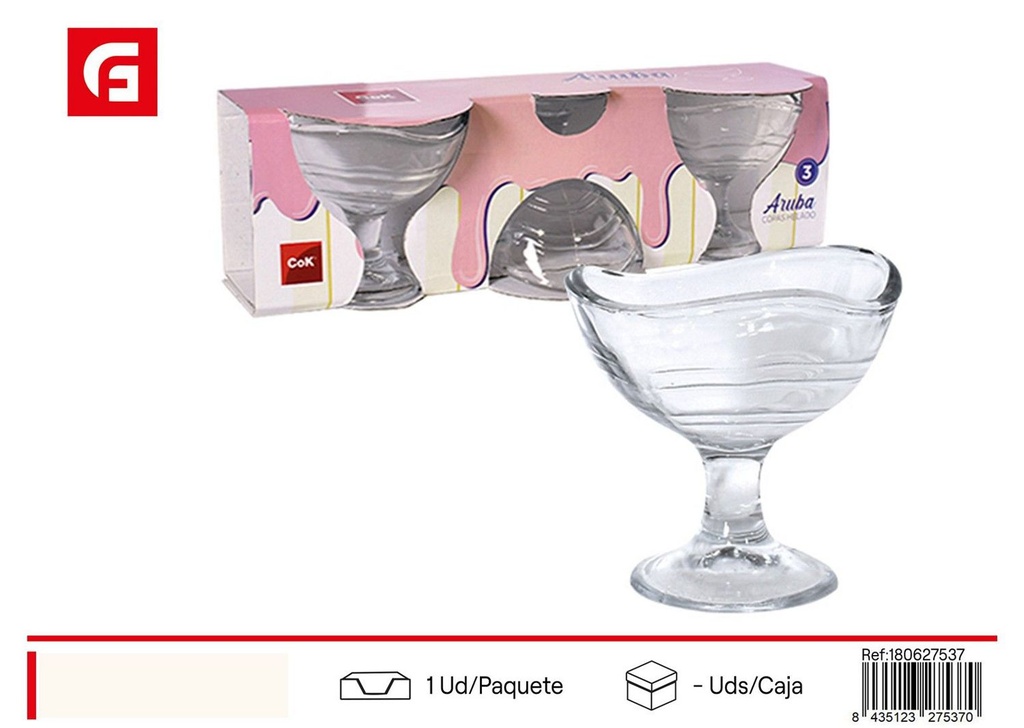 Copa de helado Aruba - Artículos de cristal