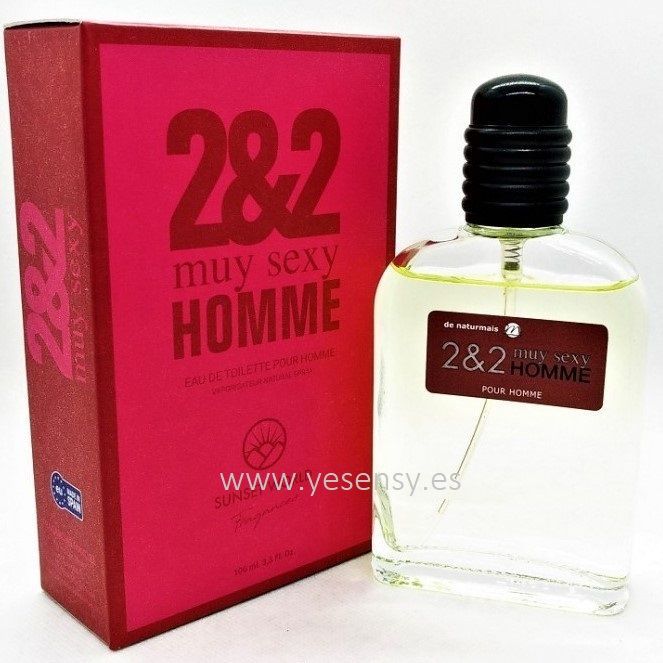 Colonia 2&2 Muy Sexy Homme 100ml F.Mais - Perfume y fragancias