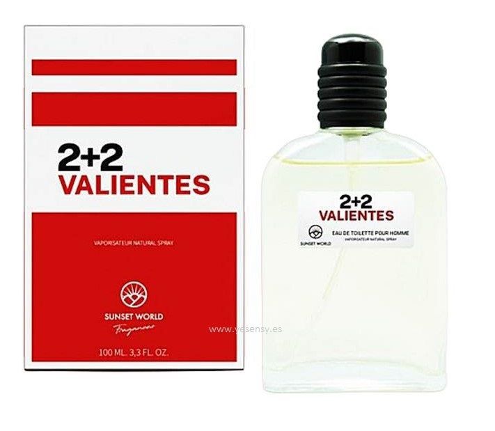 Colonia para hombre Valientes 100ml F.Mais aroma intenso