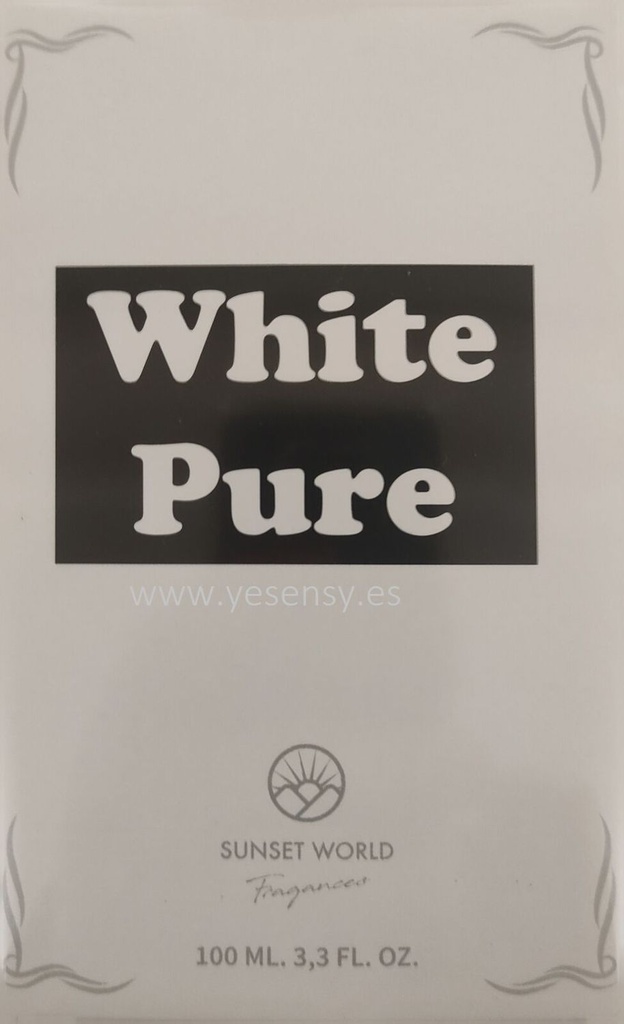 Perfume White Pure Femme 100ml F.Mais para uso diario